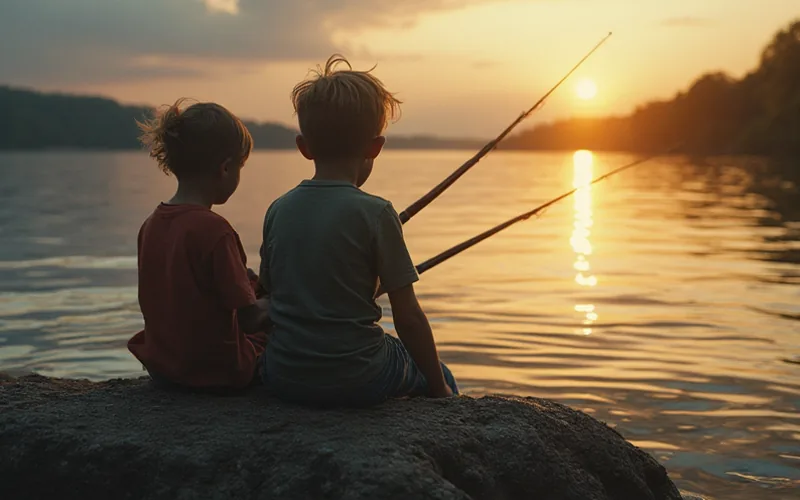 kids fishing day