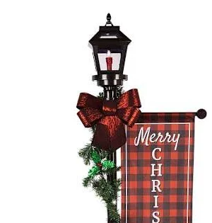 Holiday Lamp Post Contest Lights Up Downtown Ballinger